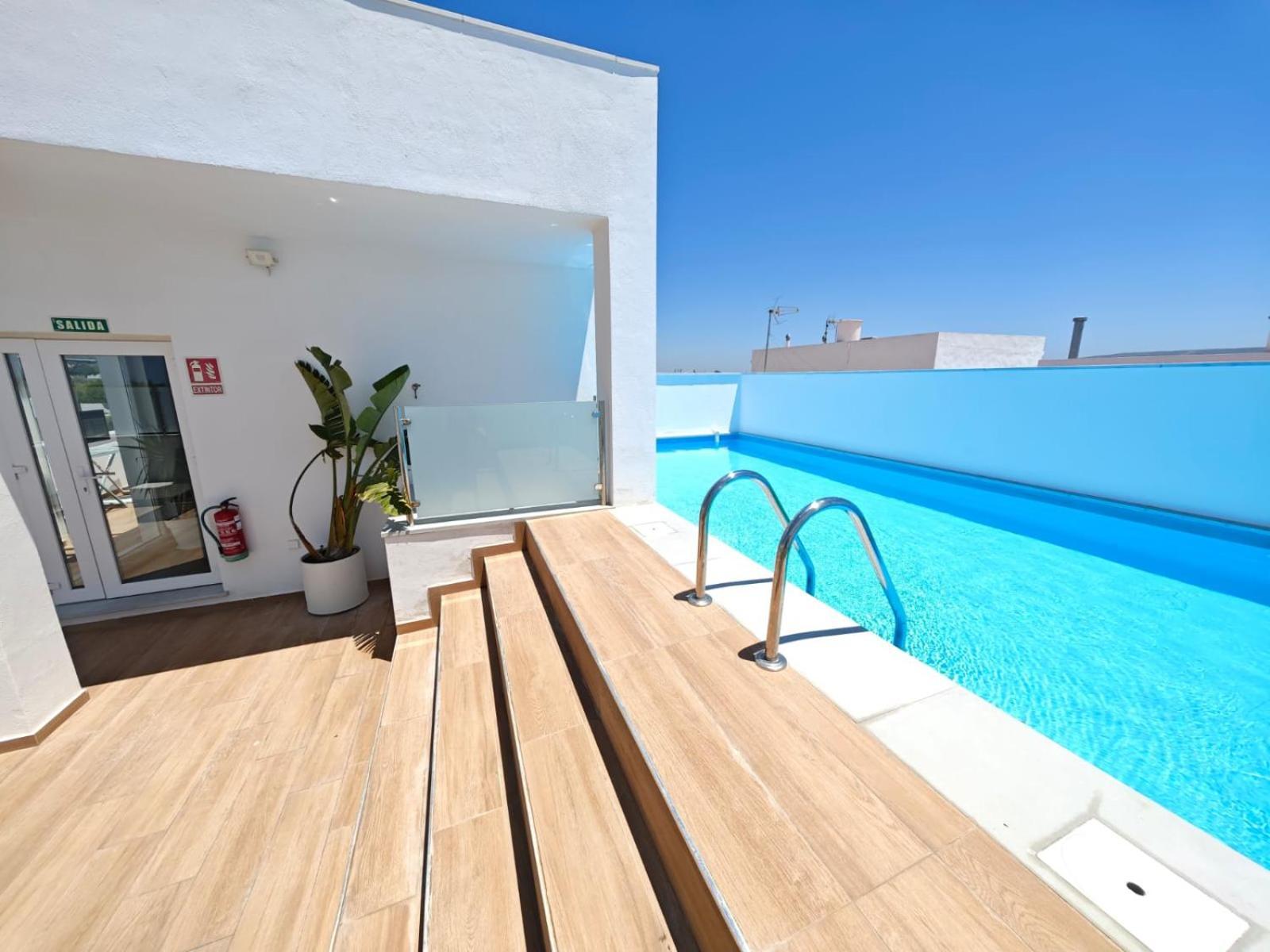 Apartamento Nuevo En Planta Baja A Con Piscina Y Solarium Barbate Exteriér fotografie